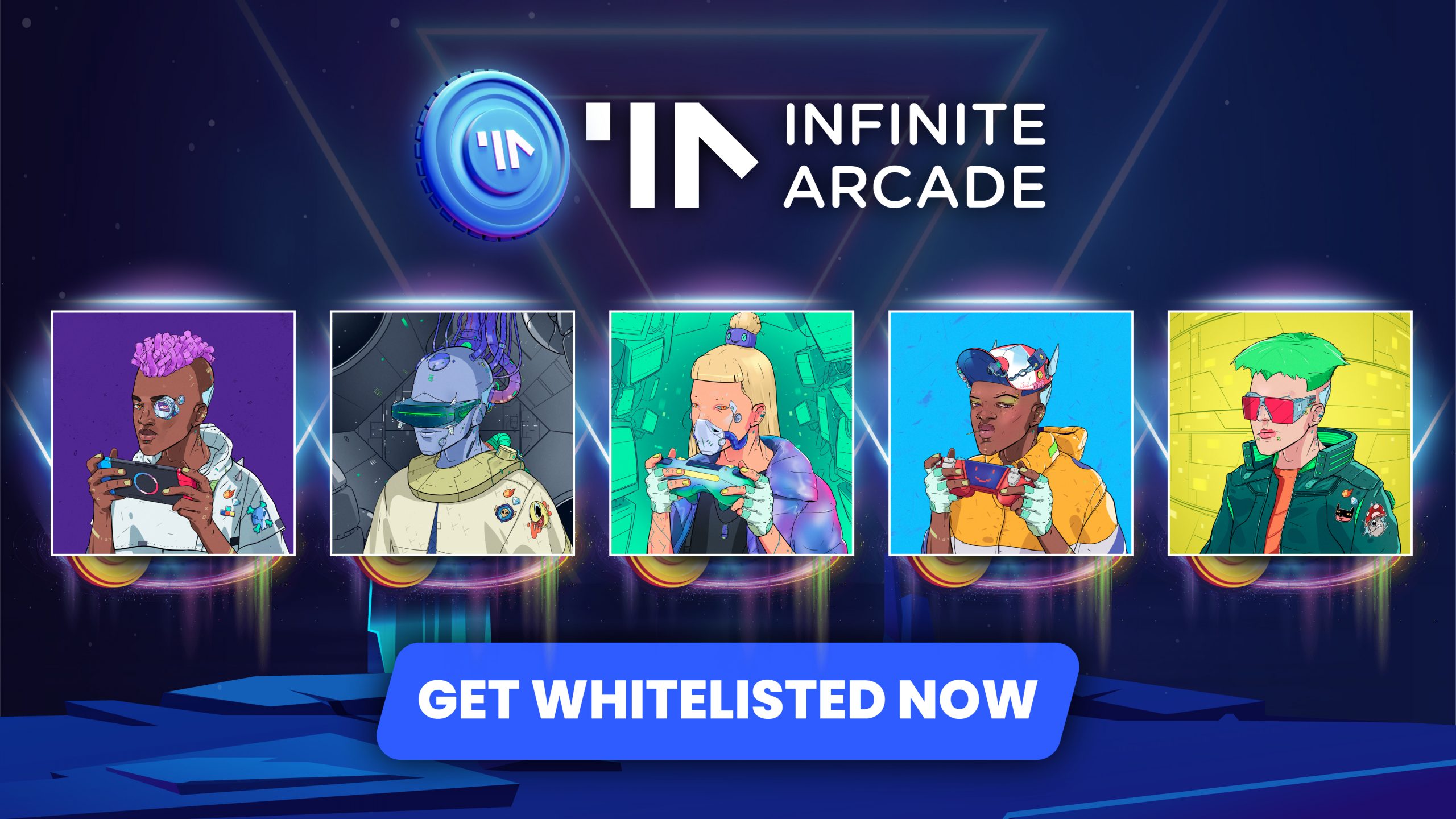 Get Whitelisted to Join Infinite Arcade's Innovative P2E Gaming Platform