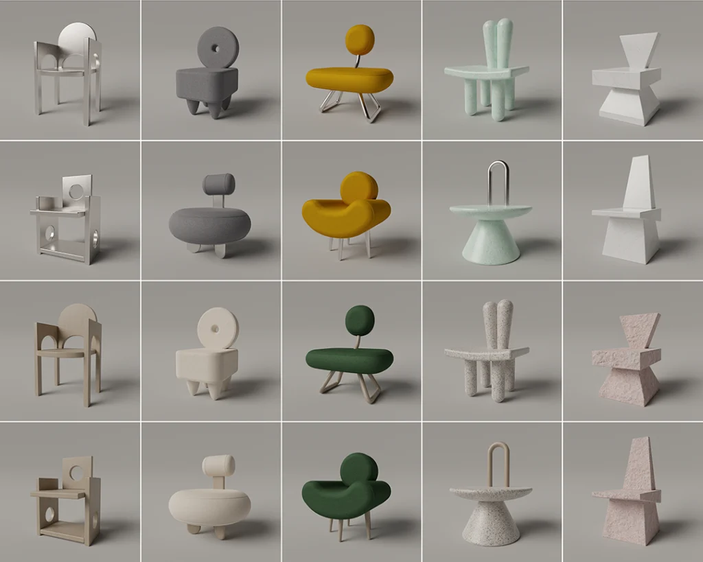 These Generative NFT Chairs Are Redefining The Furniture Industry