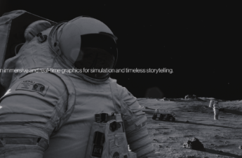 image of a spaceman in suit with text NASA Metaverse