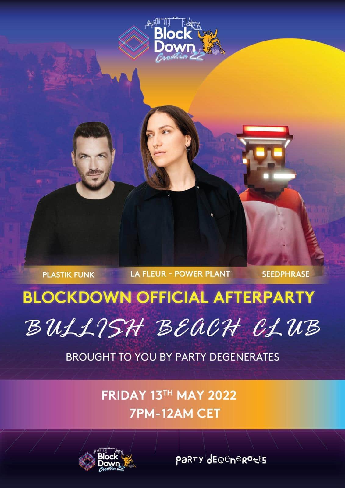 Party Degenerates To Close BlockDown Festival Croatia With A Beach Party