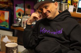 Photo of VeeFriends creator Gary Vee sitting at a table