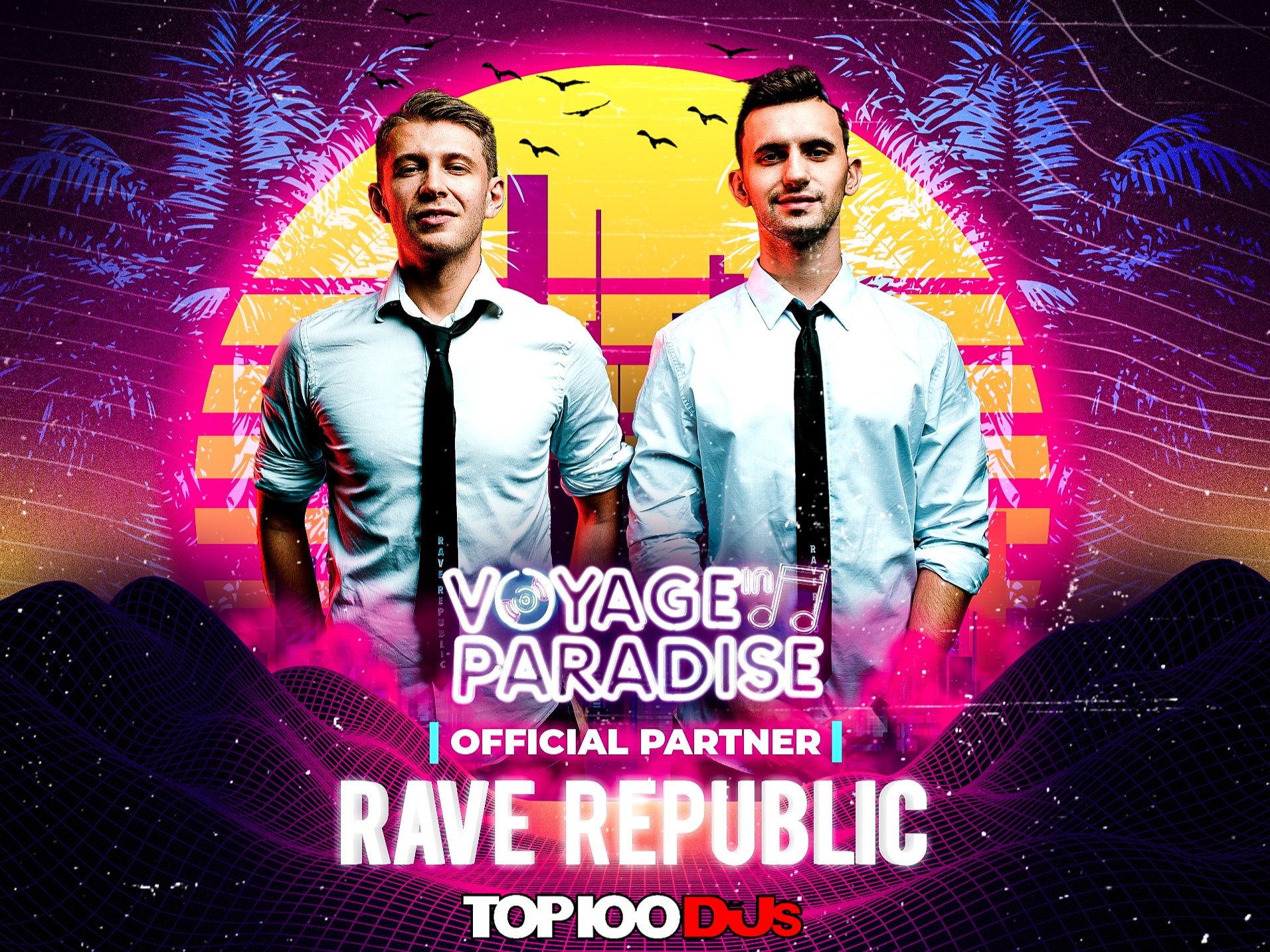 Voyage In Paradise x Rave Republic Launch 1st Listen-To-Earn NFT Project