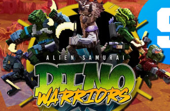 Alien Samurai Dino Warriors Take Arcade Gaming to The Sandbox