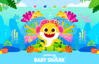 The picture shows Pinkfong's second official Baby Shark NFT Collection