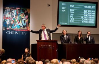 Image of the Christie's auction NFT sale