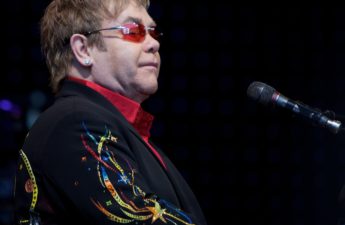 Debut NFT creator Elton John performing at Skagerak Arena in Norway