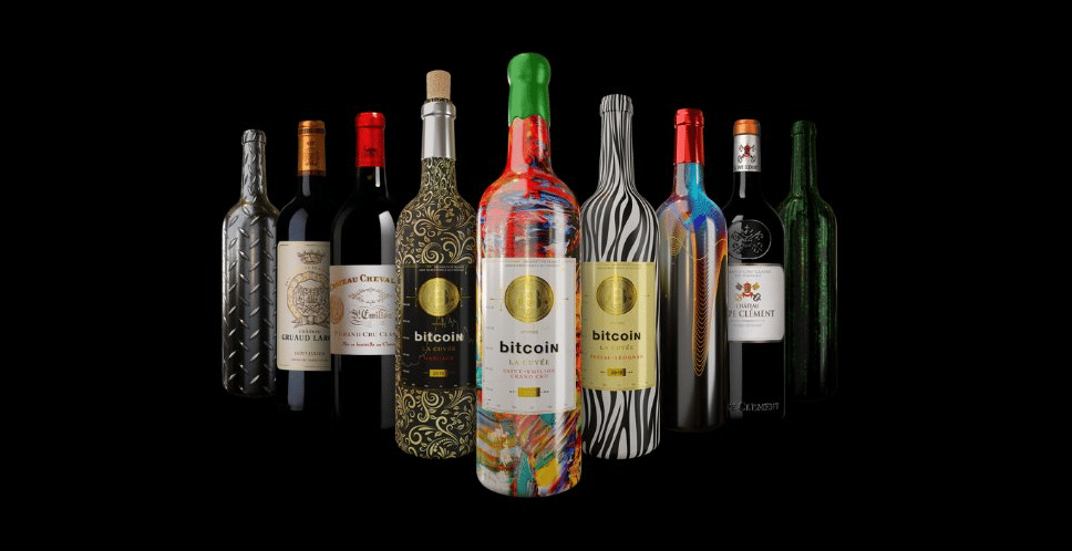 Exclusible Release Wine Bottle Club Iconic Luxury Wine NFTs