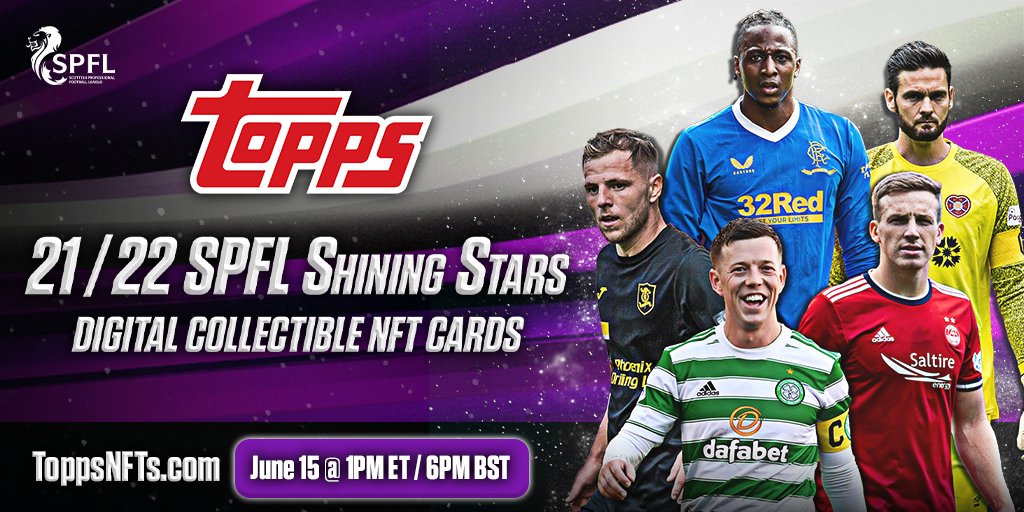 First-Ever Scottish Professional Football League NFTs Drop On Topps