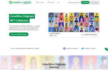 LimeWire Originals NFT collection