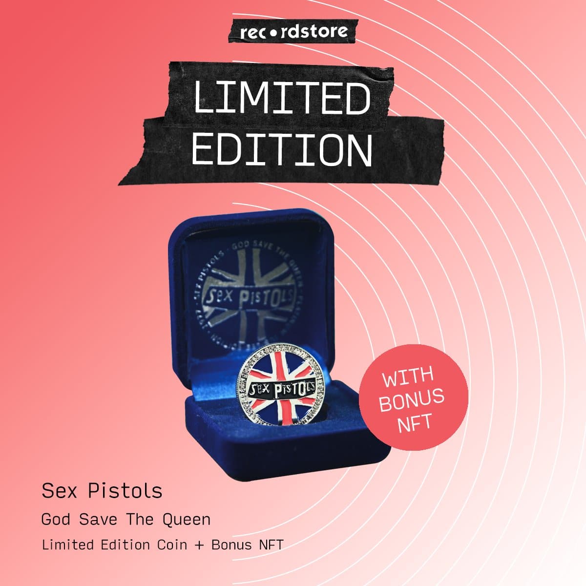 Sex Pistols Release God Save The Queen NFT For Diamond Jubilee