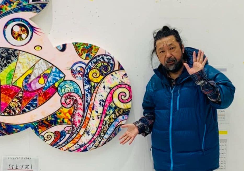 image of NFT artist Takashi Murakami