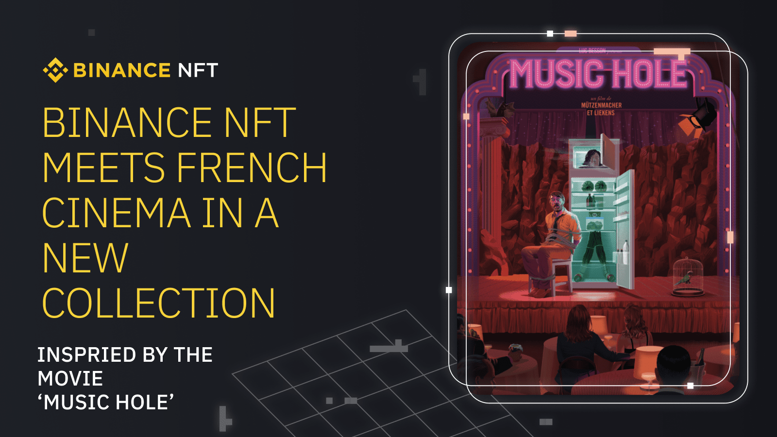 Binance NFT Meets French Cinema In a New Collection