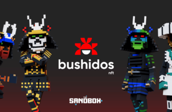 The Sandbox Bushidos NFT poster