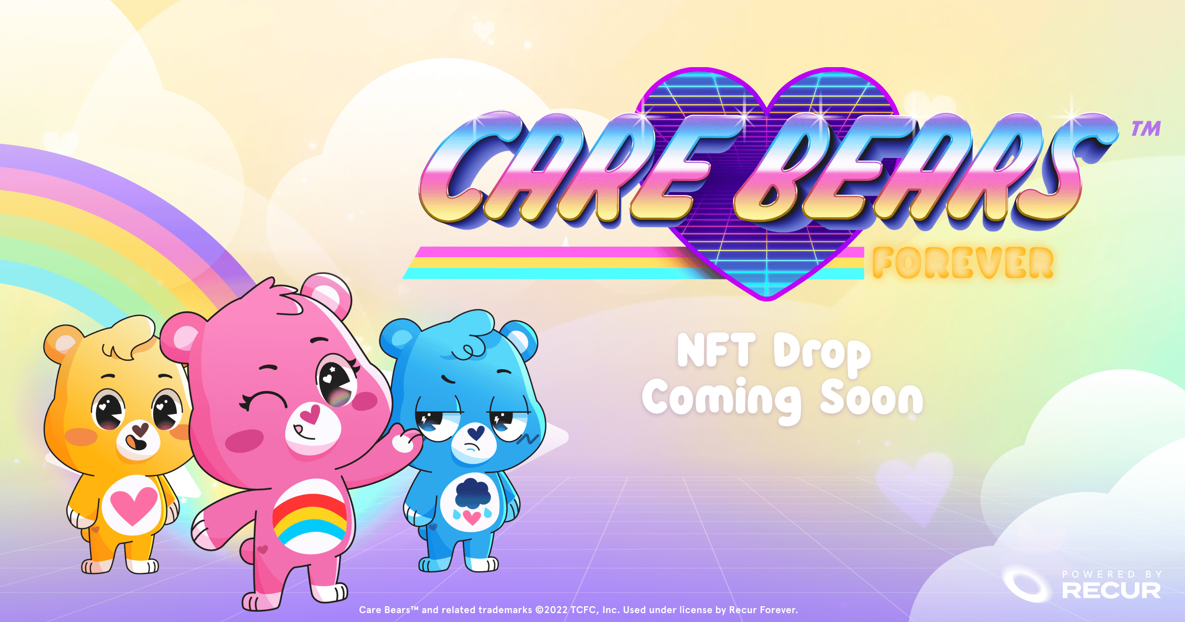 Poster for Care Bear Forever NFTs