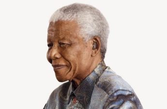 Image of Nelson Mandela with fist raised NFT