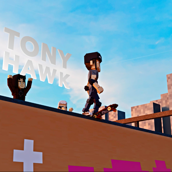 Tony Hawk to create the metaverse skatepark in The Sandbox