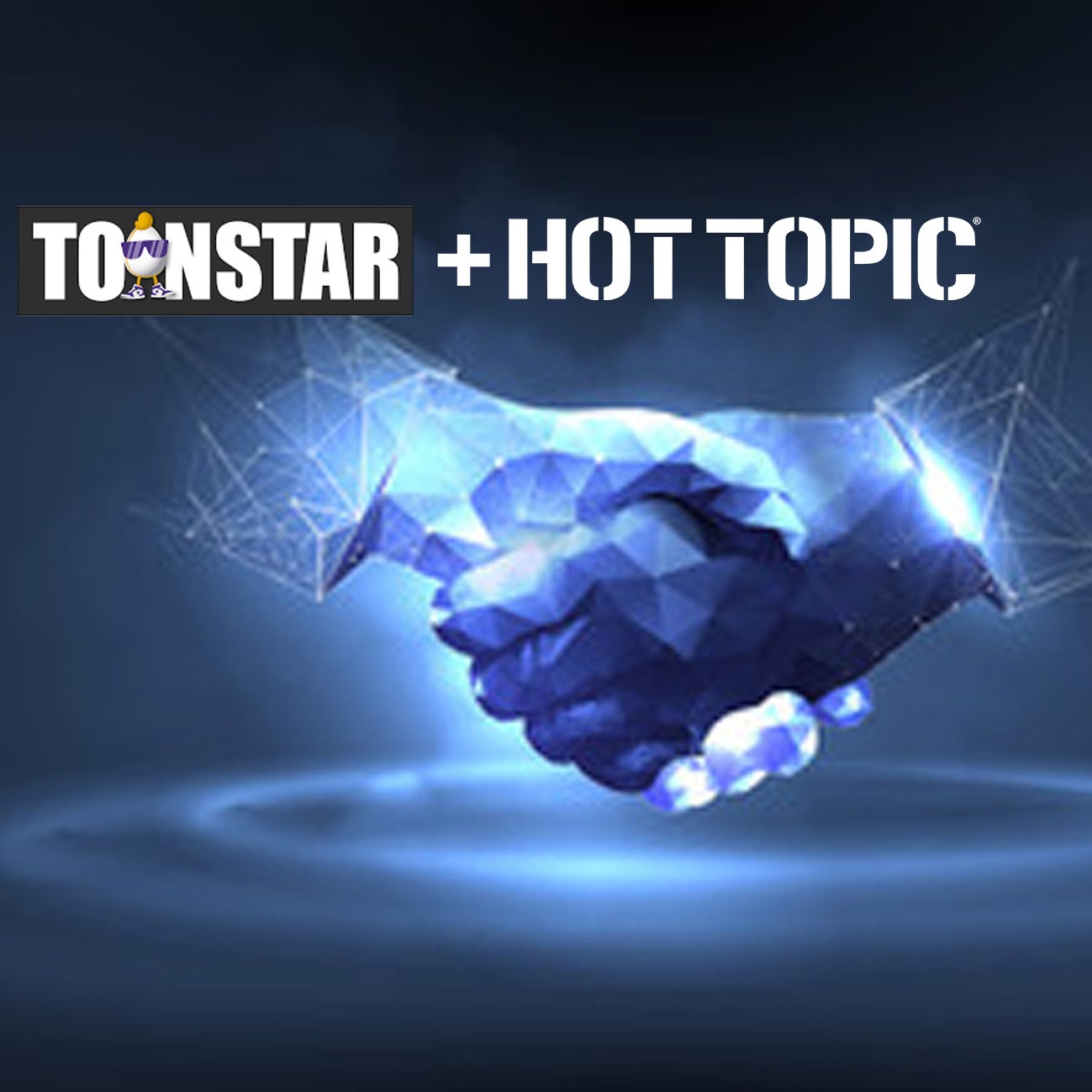 Toonstar is teaming up with the Hot Topic retailer