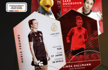 UEFA Women's Euro 2022 Gets Its Own NFT Cards